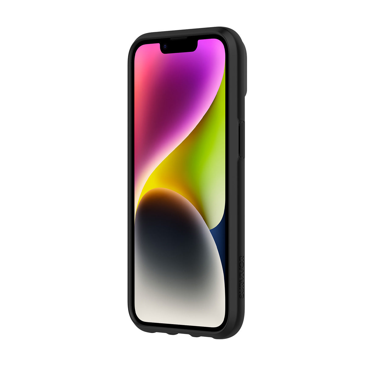 Black | Survivor Clear for iPhone 14 and iPhone 13 - Black