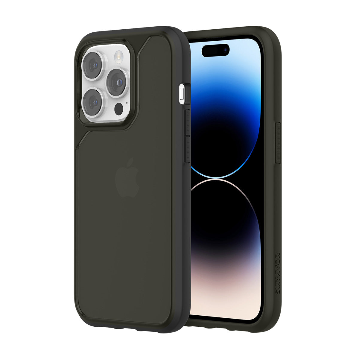 Black | Survivor Strong for iPhone 14 Pro - Black