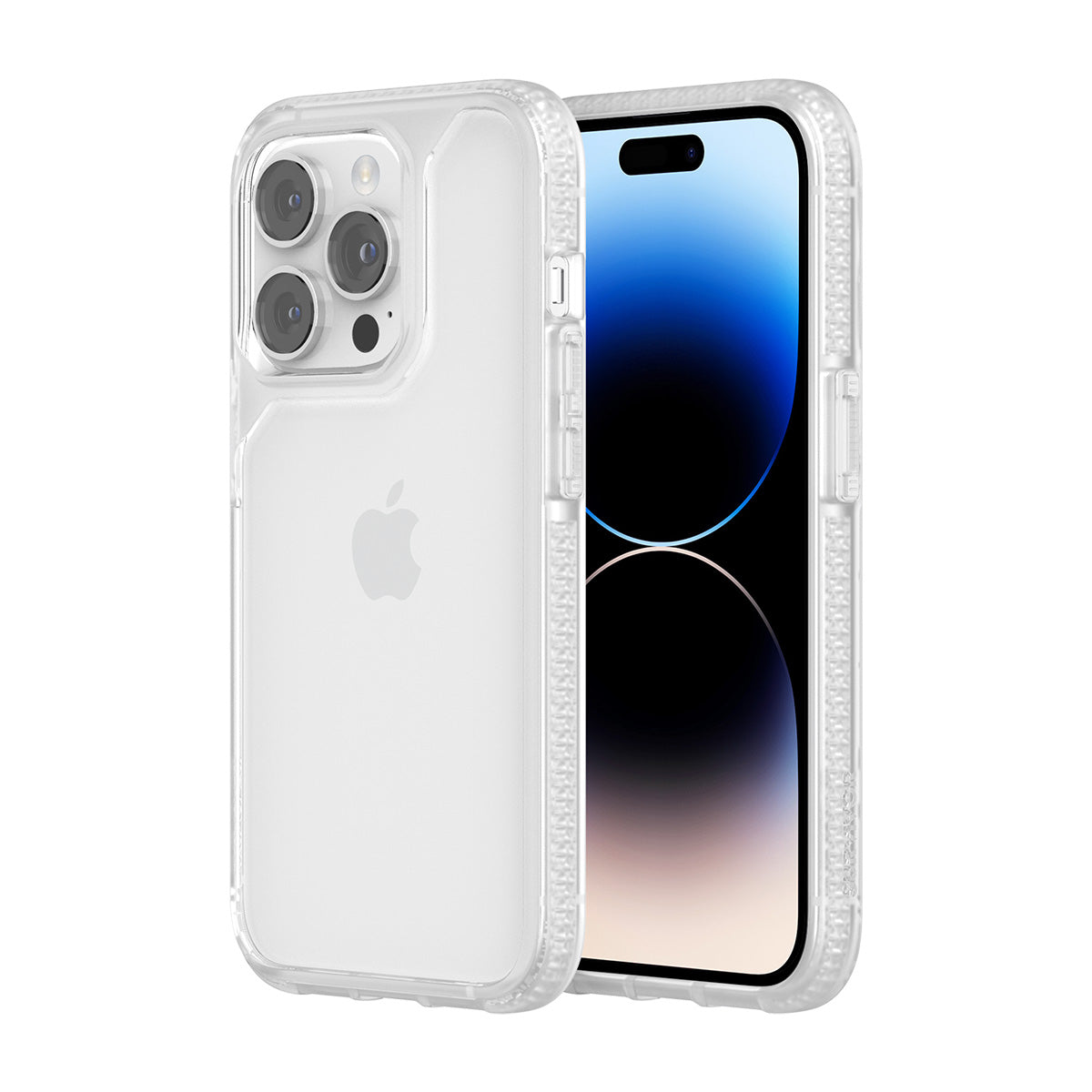 Clear | Survivor Strong for iPhone 14 Pro - Clear