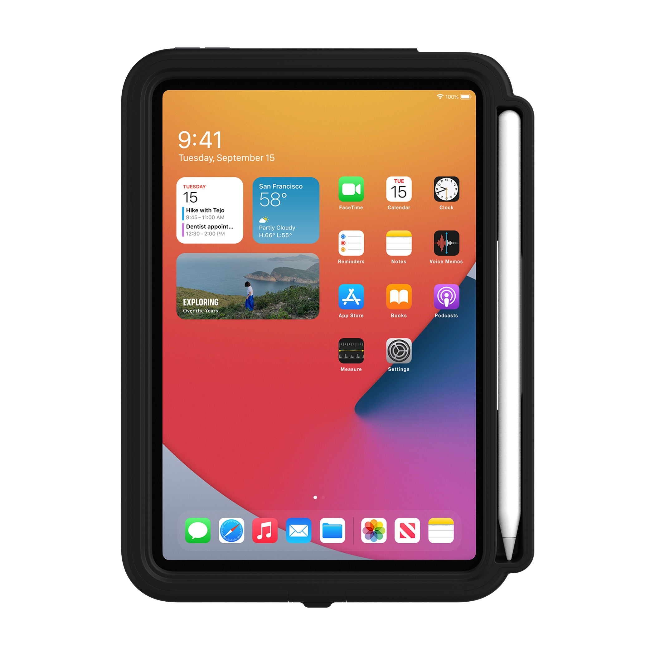 Black | Survivor All-Terrain for iPad mini 6th Generation - Black