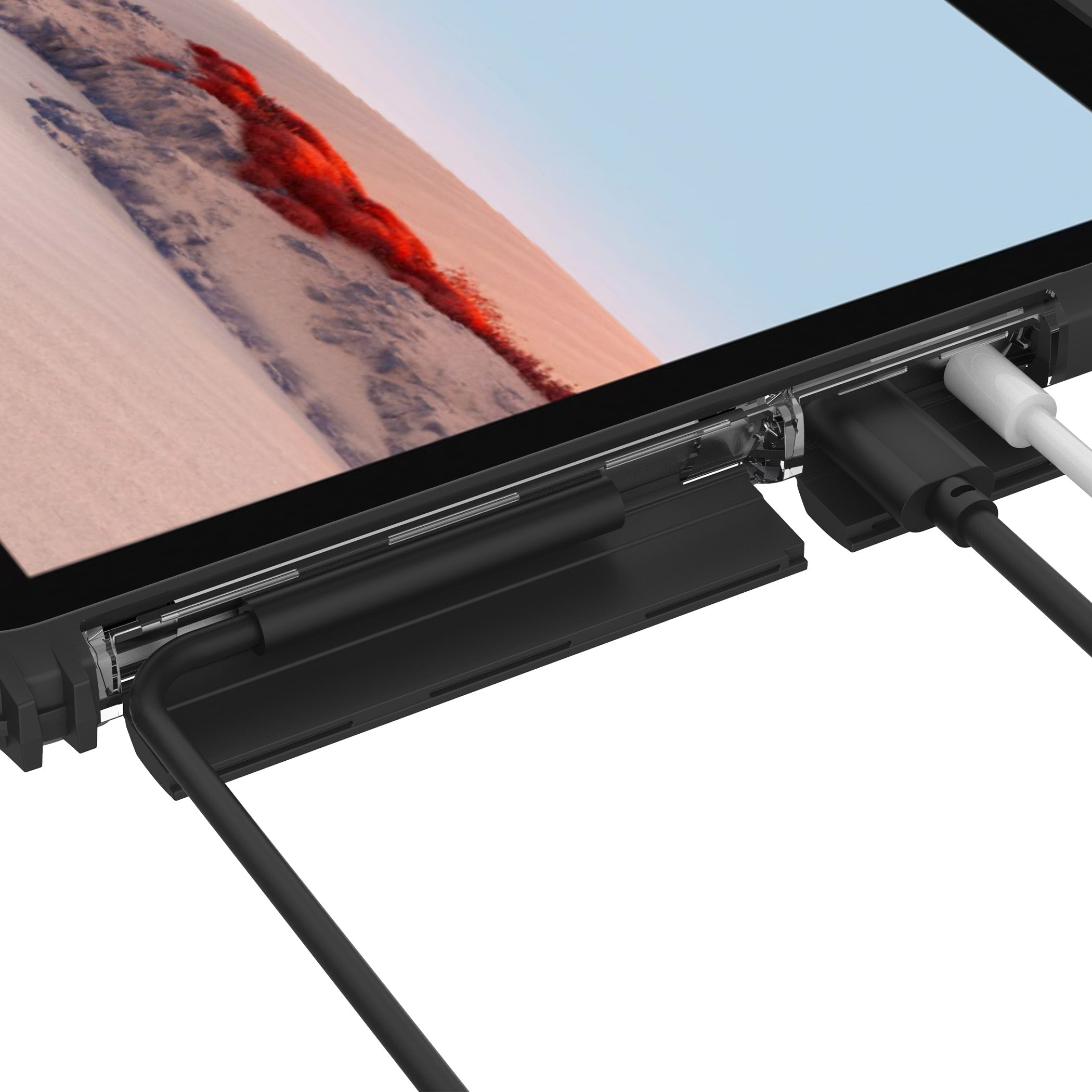 Black | Survivor Strong for Microsoft Surface Go 3 / Microsoft Surface Go 2 / Microsoft Surface Go - Black