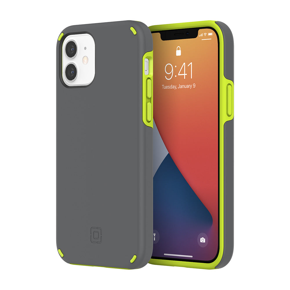 Gray/Volt Green | Duo for iPhone 12 & iPhone 12 Pro - Gray/Volt Green