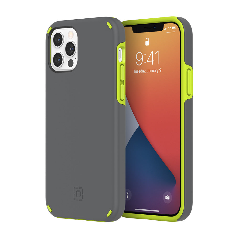 Gray/Volt Green | Duo for iPhone 12 & iPhone 12 Pro - Gray/Volt Green