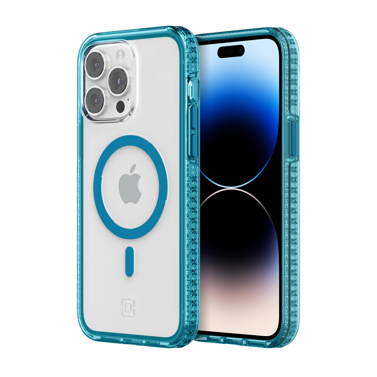 Bluejay/Clear | Grip for MagSafe for iPhone 14 Pro Max - Bluejay/Clear