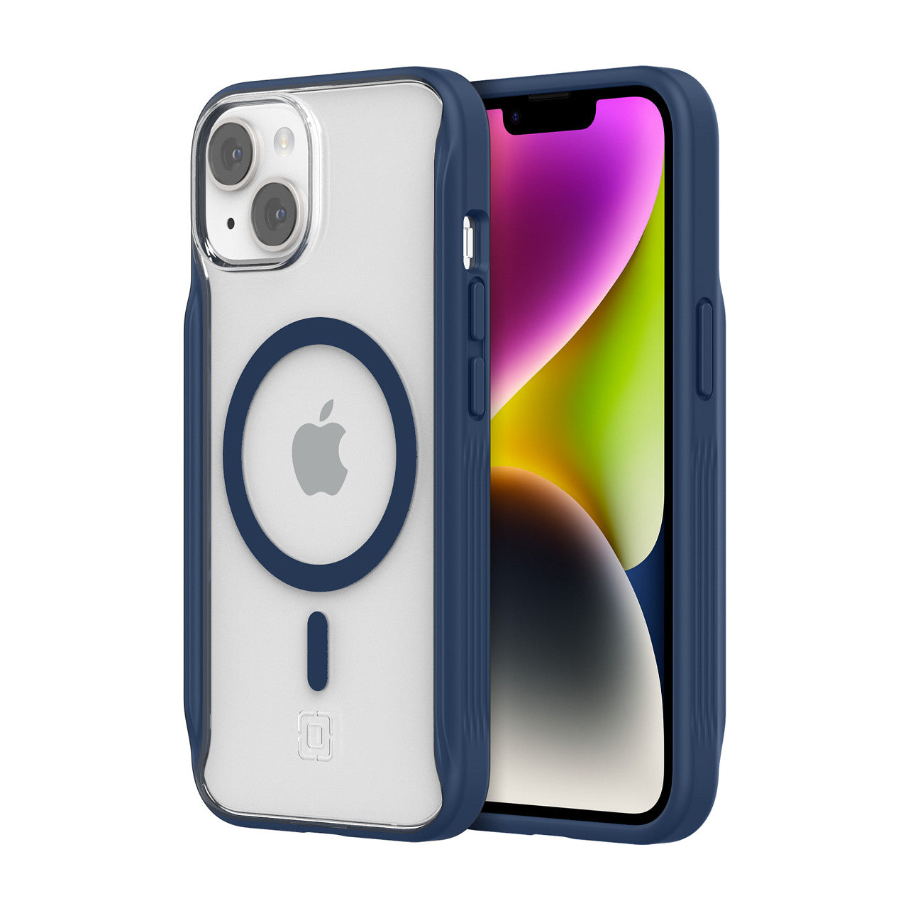 Midnight Navy/Clear | AeroGrip for MagSafe for iPhone 14 - Midnight Navy/Clear