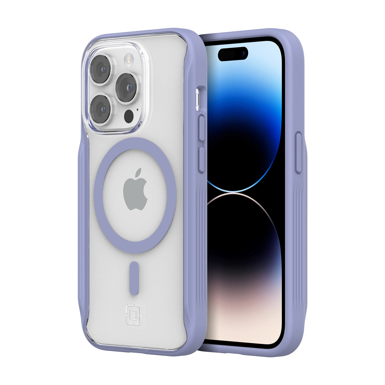 Misty Lavender/Clear | AeroGrip for MagSafe for iPhone 14 Pro - Misty Lavender/Clear