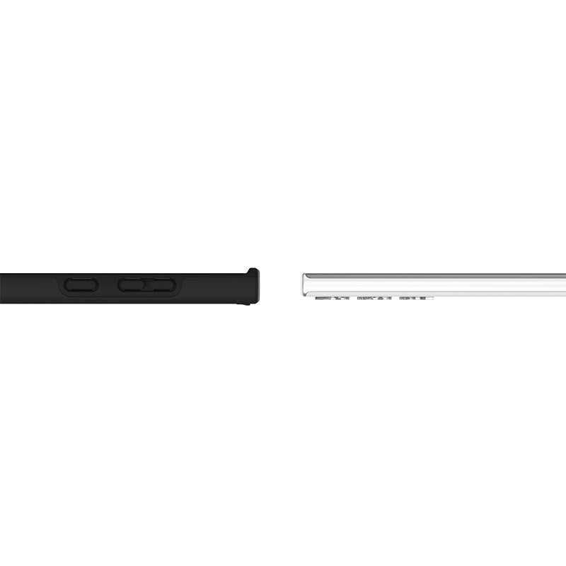 Black | Duo for Samsung Galaxy S22 Ultra - Black