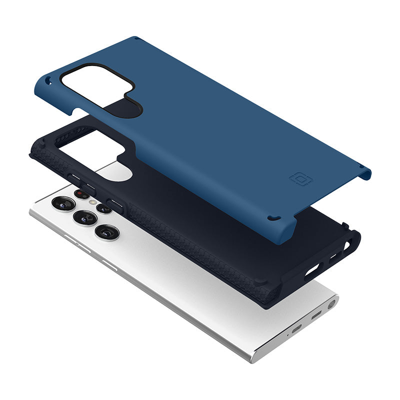 Dark Denim Blue | Duo for Samsung Galaxy S22 Ultra - Dark Denim Blue